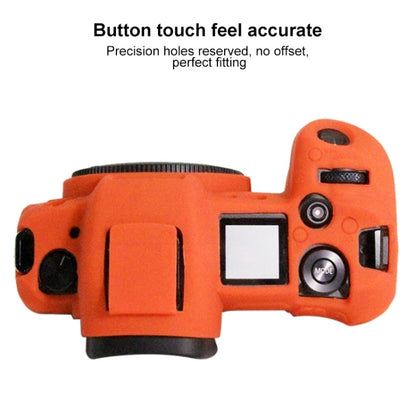 PULUZ Soft Silicone Protective Case for Canon EOS R(Orange) - Protective Case by PULUZ | Online Shopping UK | buy2fix