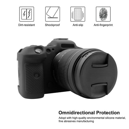 PULUZ Soft Silicone Protective Case for Canon EOS R5(Black) - Protective Case by PULUZ | Online Shopping UK | buy2fix