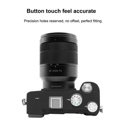 PULUZ Soft Silicone Protective Case for Sony A7C / ILCE-7C(Black) - Camera Accessories by PULUZ | Online Shopping UK | buy2fix