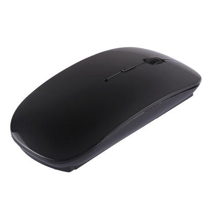 2.4GHz Wireless Ultra-thin Laser Optical Mouse with USB Mini Receiver, Plug and Play(Black) - Computer & Networking by buy2fix | Online Shopping UK | buy2fix