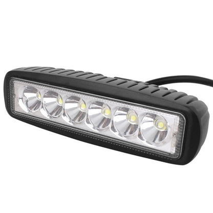 18W 1440LM Epistar 6 LED White Slot Beam Car Work Lamp Bar Light Waterproof IP67, DC 10-30V - In Car by buy2fix | Online Shopping UK | buy2fix