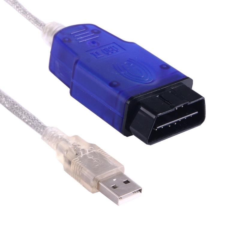 USB 2.0 Diagnostic Cable KKL VAG-COM for VW / Audi 409.1(Blue) - In Car by buy2fix | Online Shopping UK | buy2fix