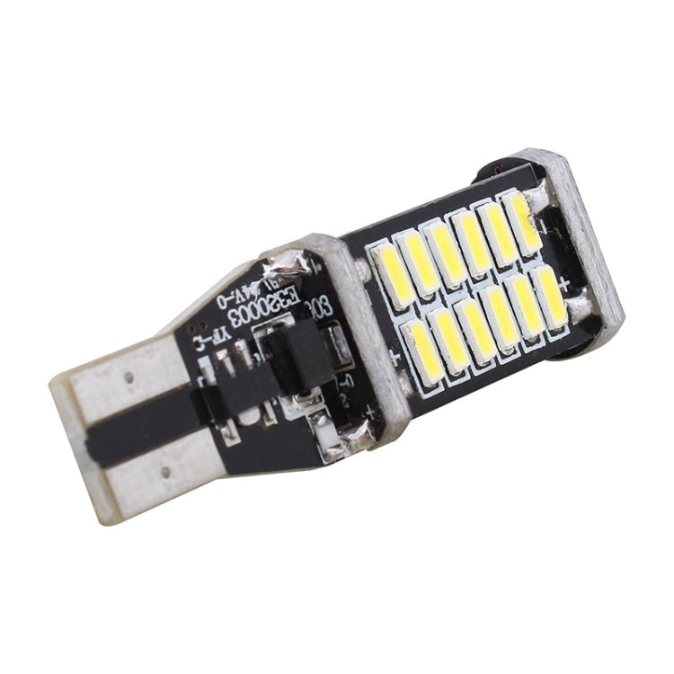 2PCS T15 6W 30-SMD 4014 6500K 900LM White Light Decoded Error-Free LED Car Backup Lamp - In Car by buy2fix | Online Shopping UK | buy2fix