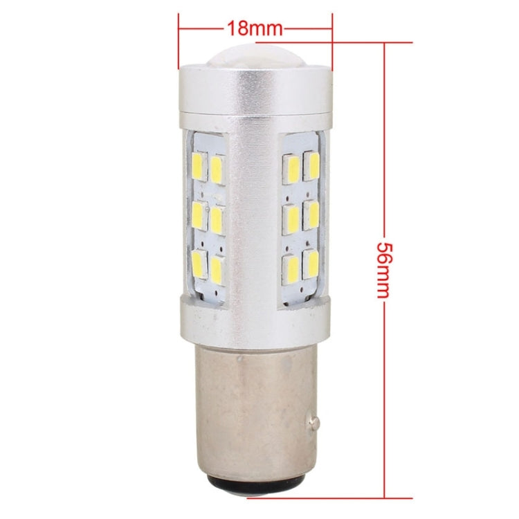 2PCS 1157/BAY15D 4.2W 630LM White Light 21 LED 2835 SMD Car Brake Light Steering Light Bulb,  DC 12V - In Car by buy2fix | Online Shopping UK | buy2fix