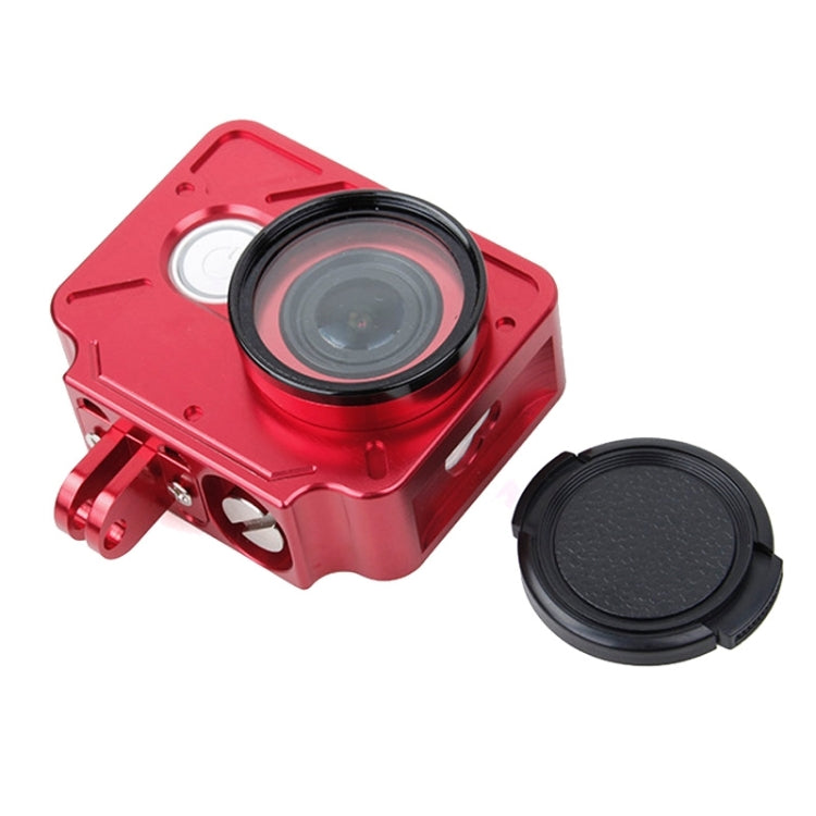 TMC HR327 CNC Aluminum Alloy Protective Case for Xiaomi Yi Action Camera(Red) - DJI & GoPro Accessories by TMC | Online Shopping UK | buy2fix
