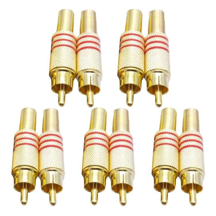 JL0924 3.5mm RCA Jack Connector (10 Pcs in One Package, the Price is for 10 Pcs) - Consumer Electronics by buy2fix | Online Shopping UK | buy2fix