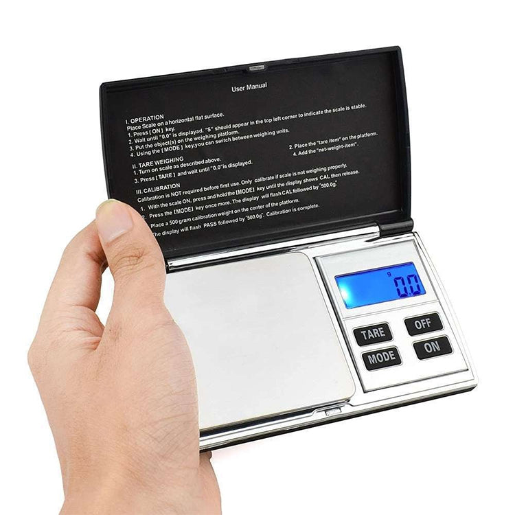 1000g / 0.1g Digital Diamond Scale(Black) - Jewelry Scales by buy2fix | Online Shopping UK | buy2fix