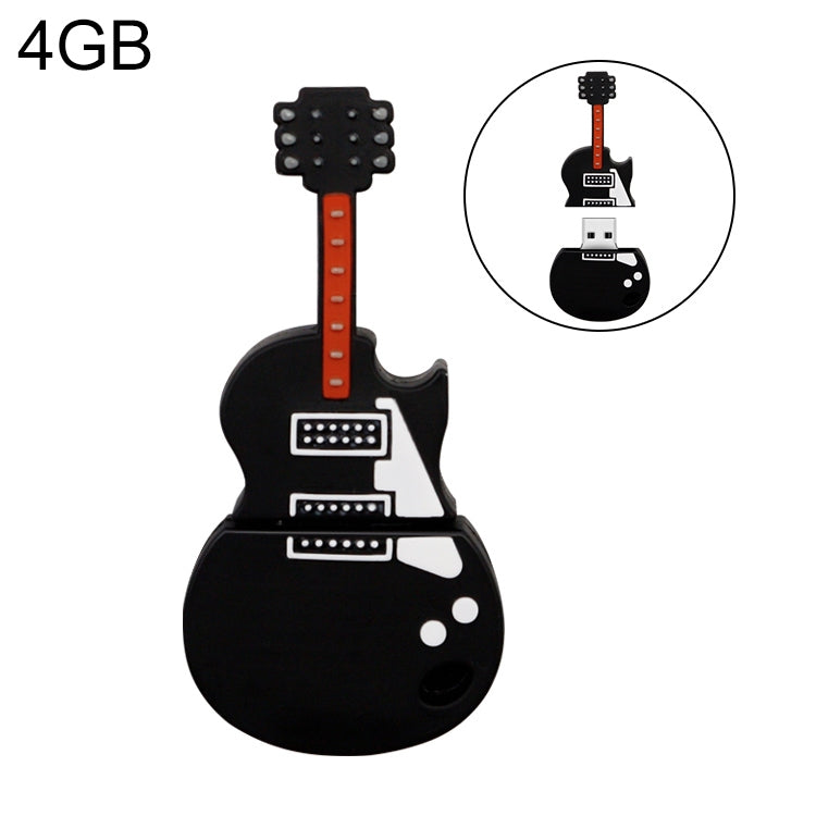 4GB Guitar Shape USB Flash Disk - USB Flash Drives by buy2fix | Online Shopping UK | buy2fix