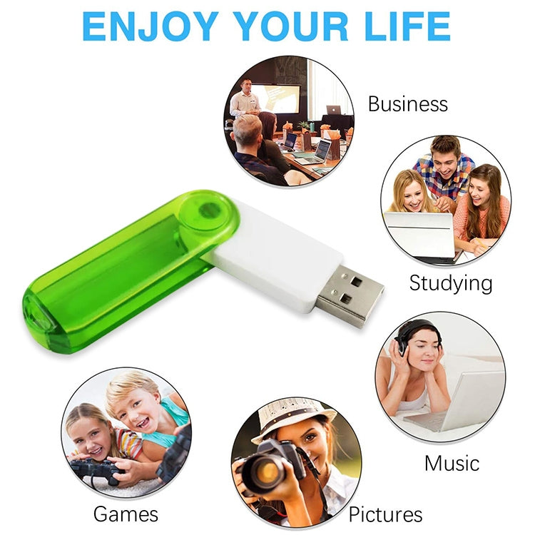 8GB USB Flash Disk(Green) - USB Flash Drives by buy2fix | Online Shopping UK | buy2fix