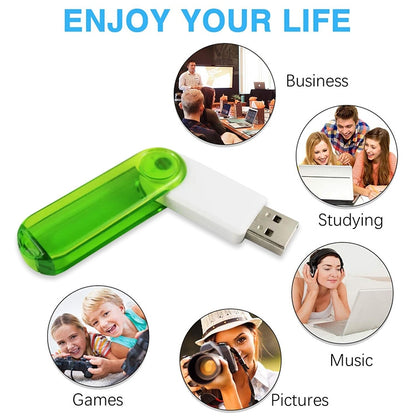 8GB USB Flash Disk(Green) - USB Flash Drives by buy2fix | Online Shopping UK | buy2fix