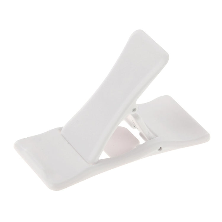 Universal Multi-function Foldable Holder Grip Mini Phone Stand, for iPhone, Galaxy, Sony, HTC, Huawei, Xiaomi, Lenovo and other Smartphones(White) - Ring Holder by buy2fix | Online Shopping UK | buy2fix