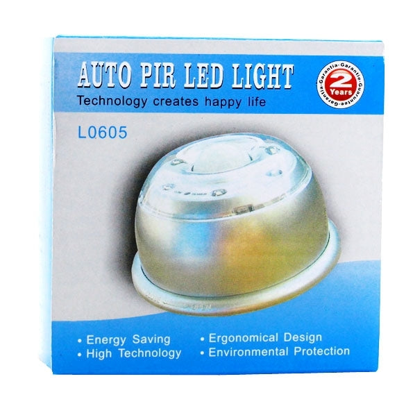 Wireless Infrared PIR Auto Sensor Motion Detector Light Lamp, Sensitive 6 LED - Sensor LED Lights by buy2fix | Online Shopping UK | buy2fix