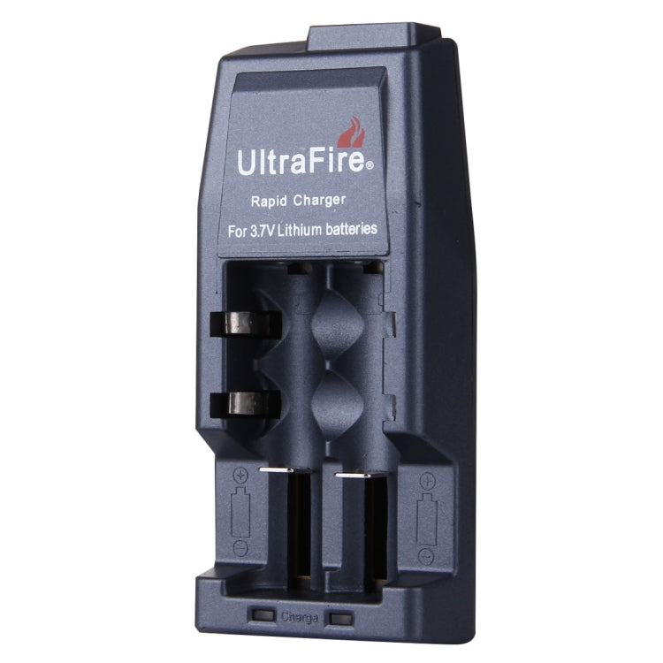 UltraFire Rapid Battery Charger 14500 / 17500 / 18500 / 17670 / 18650, Output: 4.2V / 450mA , EU Plug(Grey) - Consumer Electronics by buy2fix | Online Shopping UK | buy2fix