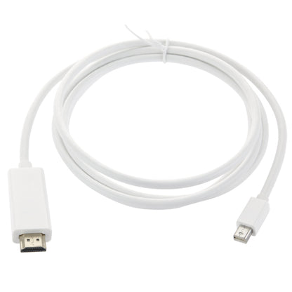 Mini DisplayPort to HDMI Male Cable, Length: 1.5m(White) -  by buy2fix | Online Shopping UK | buy2fix