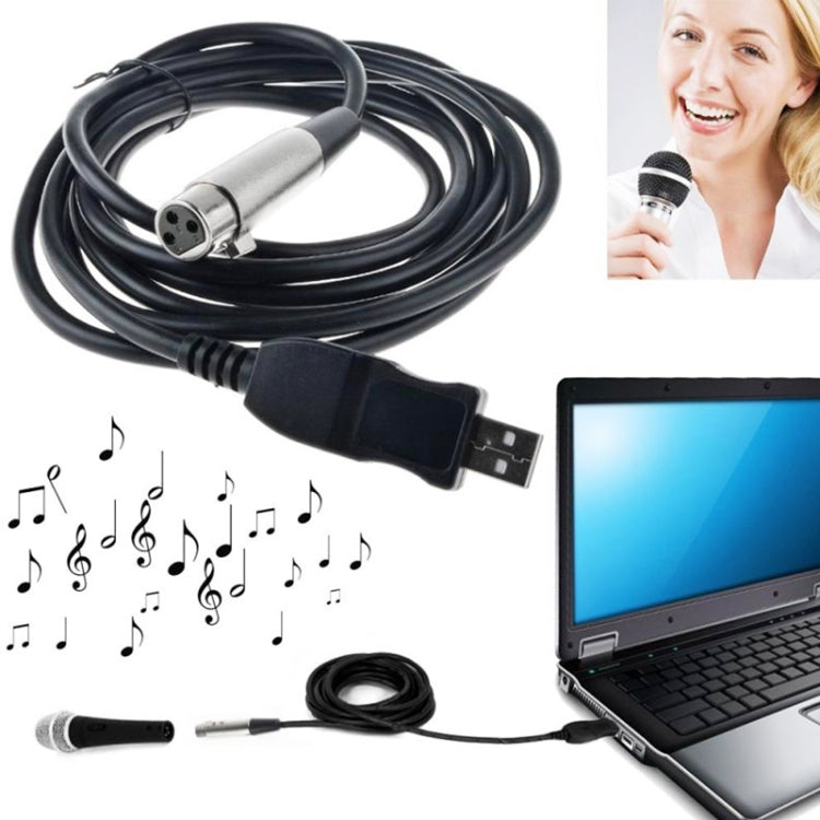 USB Microphone Cable, Cable Length: 3.5M - Consumer Electronics by buy2fix | Online Shopping UK | buy2fix