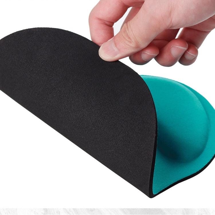 2 PCS Cloth Gel Wrist Rest Mouse Pad(Black) - Mouse Pads by buy2fix | Online Shopping UK | buy2fix