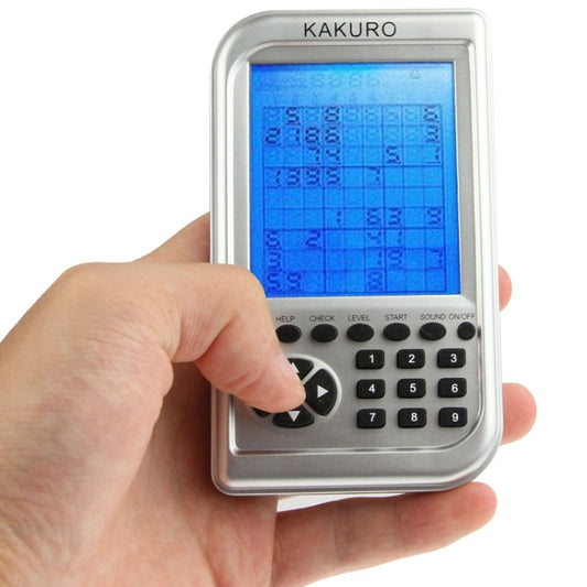 5 x 5 Electronic Kakuro Game Big Screen Squared Machine - Pocket Console by buy2fix | Online Shopping UK | buy2fix
