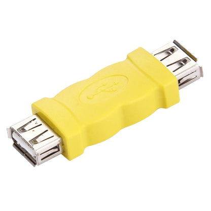 USB AF to AF Adapter(Yellow) - USB Adapter by buy2fix | Online Shopping UK | buy2fix