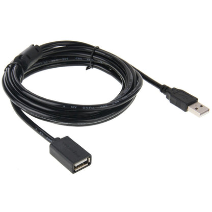 USB 2.0 AM to AF Extension Cable, Length: 2.5m(Black) - USB Cable by buy2fix | Online Shopping UK | buy2fix