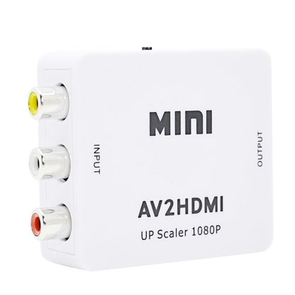 Mini CVBS/L+R Audio to HDMI Converter Adapter - Converter by buy2fix | Online Shopping UK | buy2fix