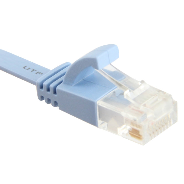 CAT6 Ultra-thin Flat Ethernet Network LAN Cable, Length: 5m (Baby Blue) - Lan Cable and Tools by buy2fix | Online Shopping UK | buy2fix