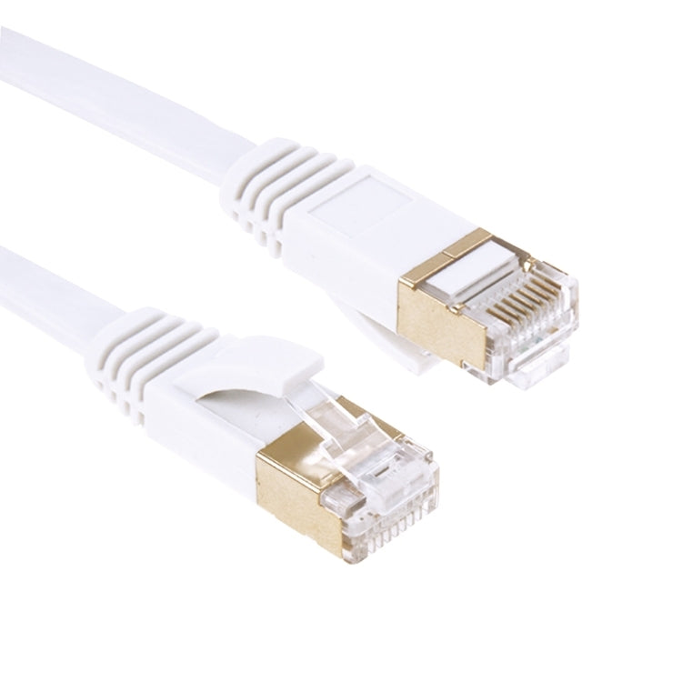 Gold Plated Head CAT7 High Speed 10Gbps Ultra-thin Flat Ethernet RJ45 Network LAN Cable (3m) - Lan Cable and Tools by buy2fix | Online Shopping UK | buy2fix