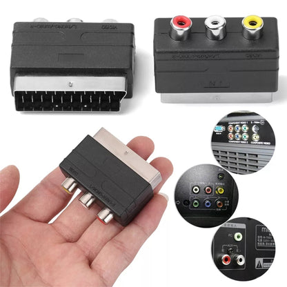 A/V to 20 Pin Male SCART Adapter - Computer & Networking by buy2fix | Online Shopping UK | buy2fix