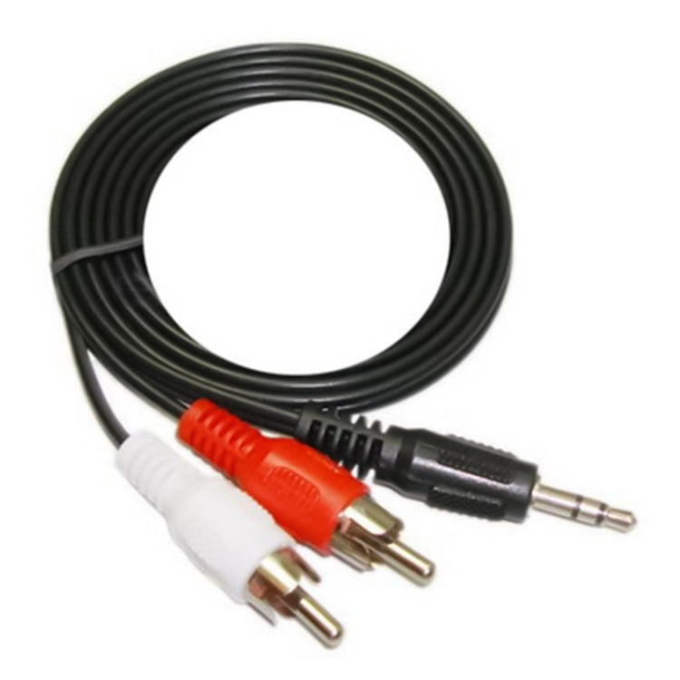 Normal Quality Jack 3.5mm Stereo to RCA Male Audio Cable, Length: 3m - RCA Cable by buy2fix | Online Shopping UK | buy2fix