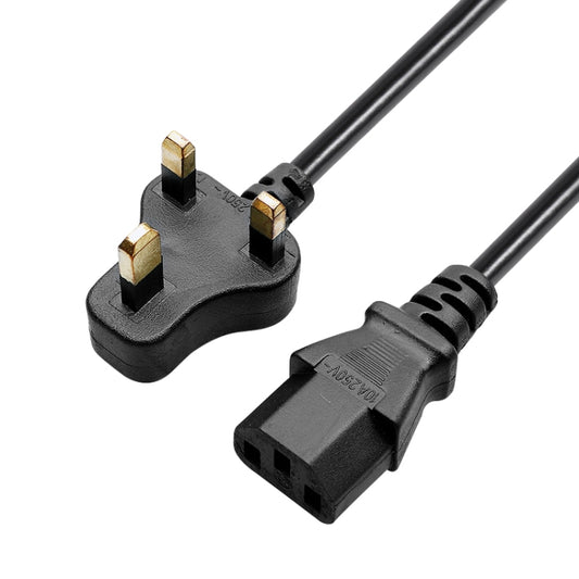 Small UK Power Cord, Cable Length: 1.2m - Power Cord by buy2fix | Online Shopping UK | buy2fix