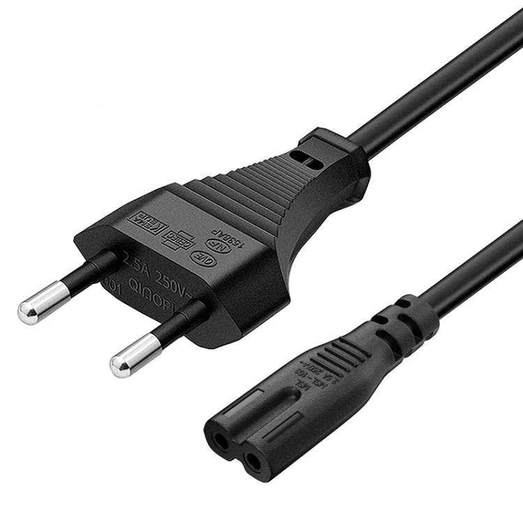 High Quality 2 Prong Style EU Notebook AC Power Cord, Length: 1.5m - Power Cord by buy2fix | Online Shopping UK | buy2fix