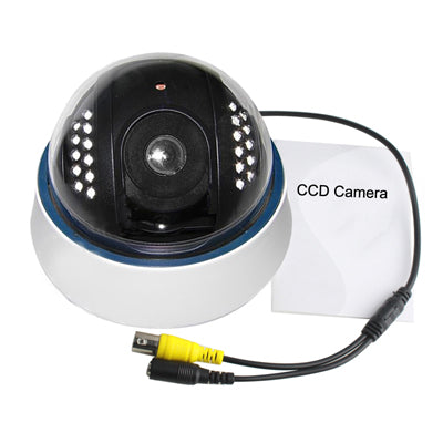 1/3 SONY Color 520TVL Dome CCD Camera, IR Distance: 15m - Security by buy2fix | Online Shopping UK | buy2fix