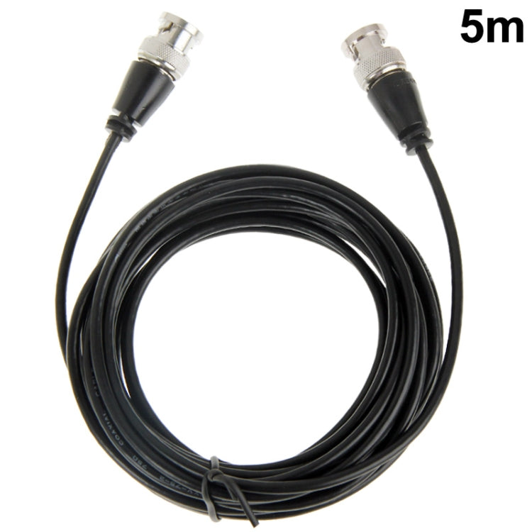 BNC Male to BNC Male Cable for Surveillance Camera, Length: 5m - Security by buy2fix | Online Shopping UK | buy2fix