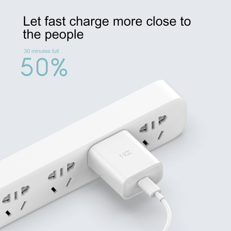 Original Xiaomi Youpin ZMI 20W Type-C / USB-C Quick Charger Power Adapter, US Plug(White) - Mobile Accessories by Xiaomi | Online Shopping UK | buy2fix