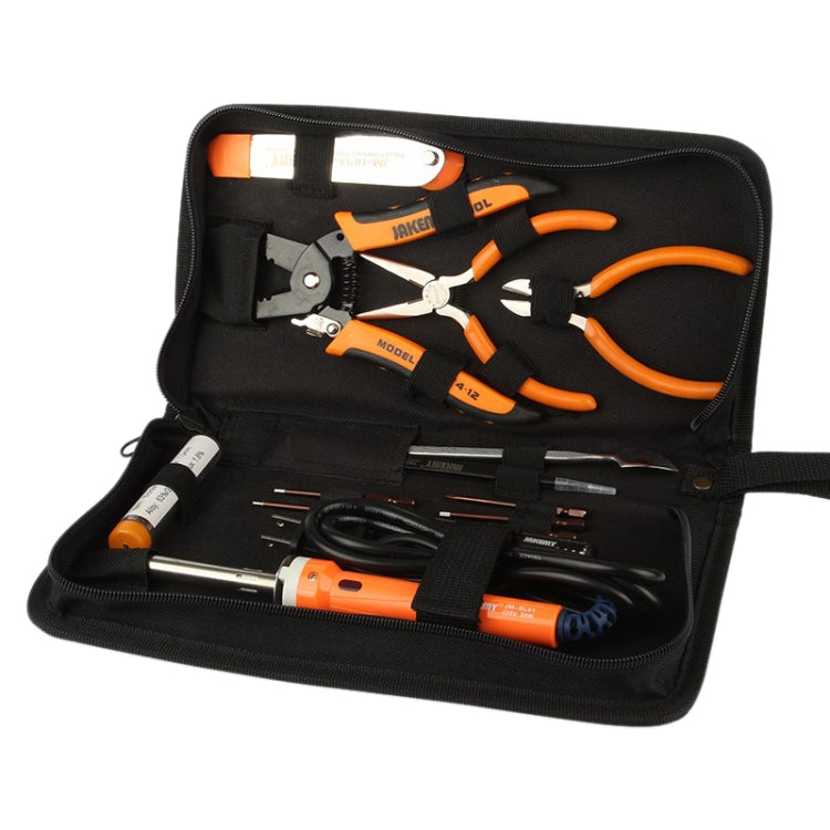 JAKEMY JM-P14 Welding Repair Tools Set Toolbox Bag Wire Stripper Pliers Screwdriver, US Plug - Tool Kits by JAKEMY | Online Shopping UK | buy2fix