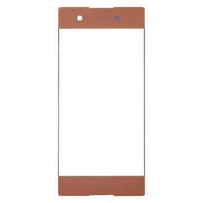 Front Screen Outer Glass Lens for Sony Xperia XA1 (Pink) - Repair & Spare Parts by buy2fix | Online Shopping UK | buy2fix