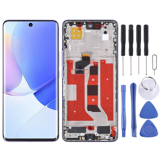 Original LCD Screen and Digitizer Full Assembly with Frame for Huawei Nova 9 (Purple) - LCD Screen by buy2fix | Online Shopping UK | buy2fix