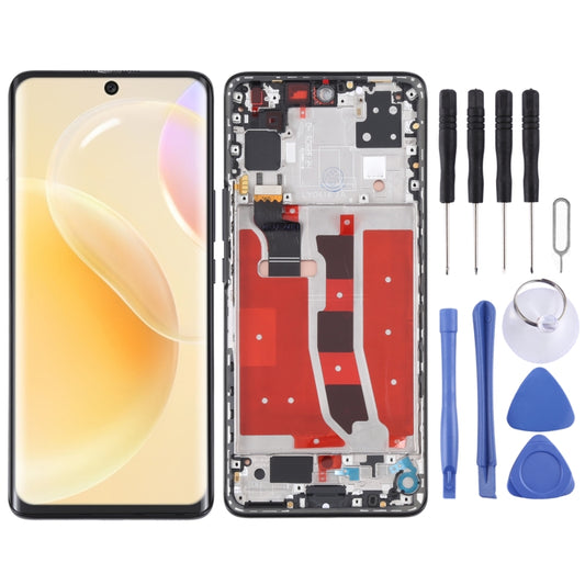 Original LCD Screen and Digitizer Full Assembly with Frame for Huawei Nova 8 5G (Black) - LCD Screen by buy2fix | Online Shopping UK | buy2fix