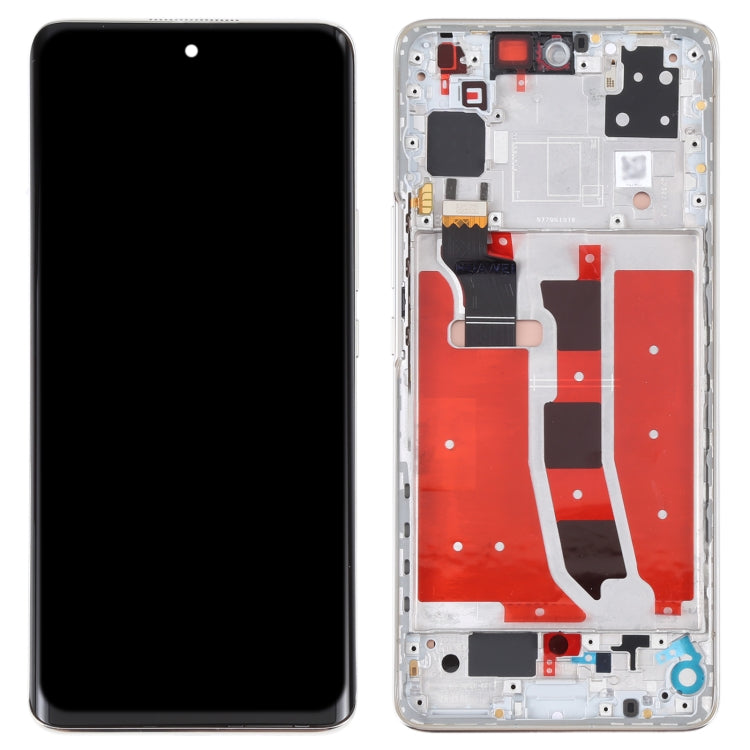 Original LCD Screen and Digitizer Full Assembly with Frame for Huawei Nova 8 5G (Silver) - LCD Screen by buy2fix | Online Shopping UK | buy2fix