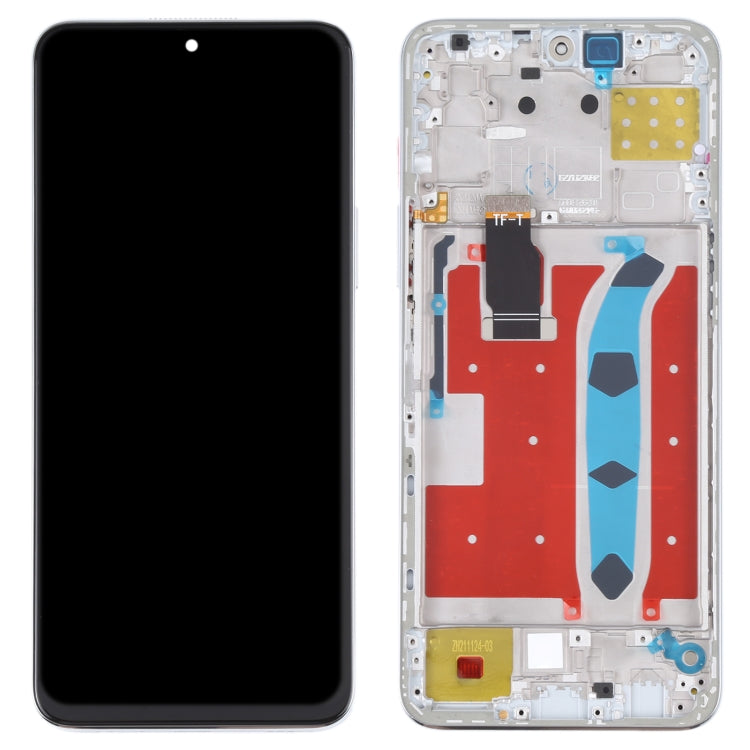 Original LCD Screen and Digitizer Full Assembly with Frame for Honor X30i (Silver) - LCD Screen by buy2fix | Online Shopping UK | buy2fix