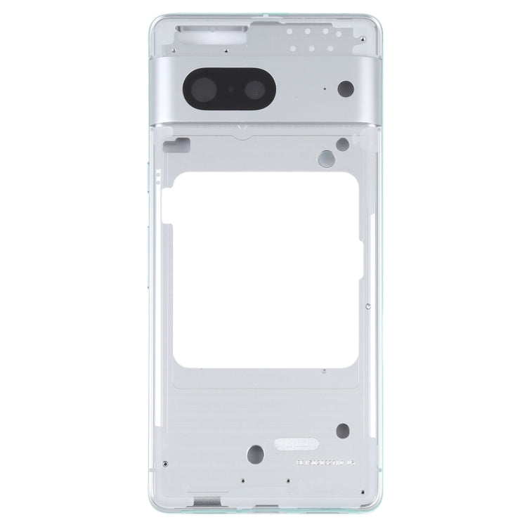 For Google Pixel 7 Pro Front Housing LCD Frame Bezel Plate(Silver) - Repair & Spare Parts by buy2fix | Online Shopping UK | buy2fix