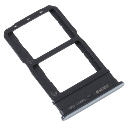 For Realme GT Neo3 SIM Card Tray + SIM Card Tray (Silver) - Card Socket by buy2fix | Online Shopping UK | buy2fix