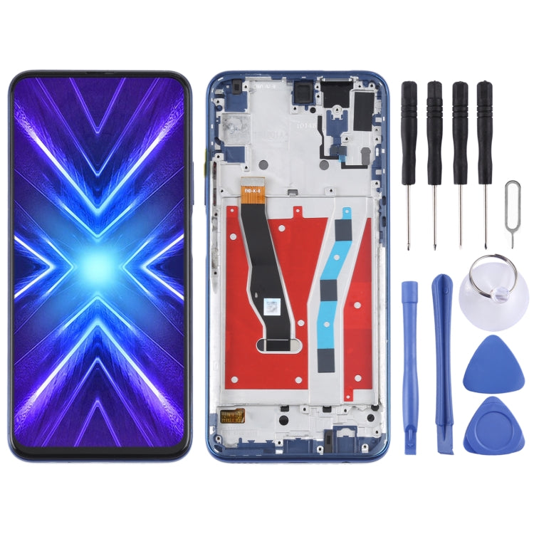 Original LCD Screen For Honor 9X / 9X Pro / Huawei Y9s Digitizer Full Assembly with Frame(Dark Blue) - Repair & Spare Parts by buy2fix | Online Shopping UK | buy2fix
