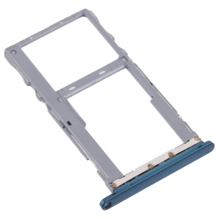 For Alcatel 1V 2020 Original SIM Card Tray + SIM / Micro SD Card Tray (Green) - Card Tray by buy2fix | Online Shopping UK | buy2fix