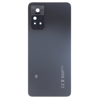 For Xiaomi Redmi Note 11 Pro+ 5G India Original Battery Back Cover with Camera Lens Cover(Black) - Repair & Spare Parts by buy2fix | Online Shopping UK | buy2fix