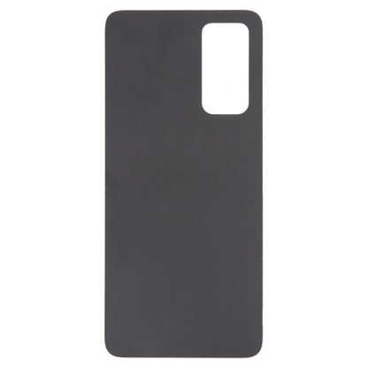 For Xiaomi 12 Lite Glass Battery Back Cover(Black) - Back Cover by buy2fix | Online Shopping UK | buy2fix