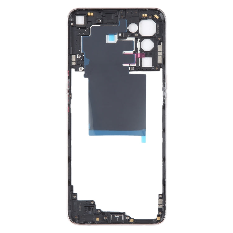 For OPPO Find X3 Lite Original Middle Frame Bezel Plate (Gold) - Frame Bezel Plate by buy2fix | Online Shopping UK | buy2fix