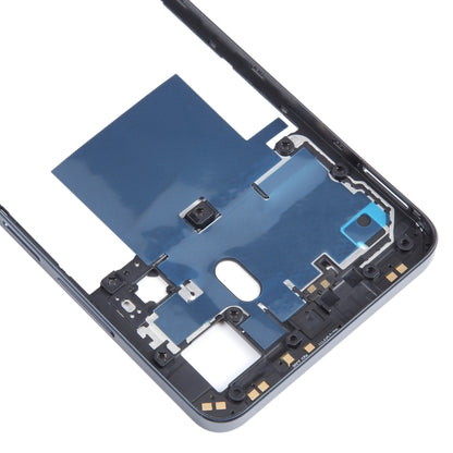 For Realme C55 Original Middle Frame Bezel Plate (Black) - Frame Bezel Plate by buy2fix | Online Shopping UK | buy2fix