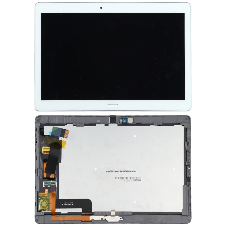 Original LCD Screen For Huawei MediaPad M2 10.0 M2-A01W/M2-A01L Digitizer Full Assembly With Frame(White) - LCD Screen by buy2fix | Online Shopping UK | buy2fix