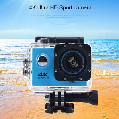 HAMTOD H9A HD 4K WiFi Sport Camera with Waterproof Case, Generalplus 4247, 2.0 inch LCD Screen, 120 Degree Wide Angle Lens (White) - HAMTOD by HAMTOD | Online Shopping UK | buy2fix