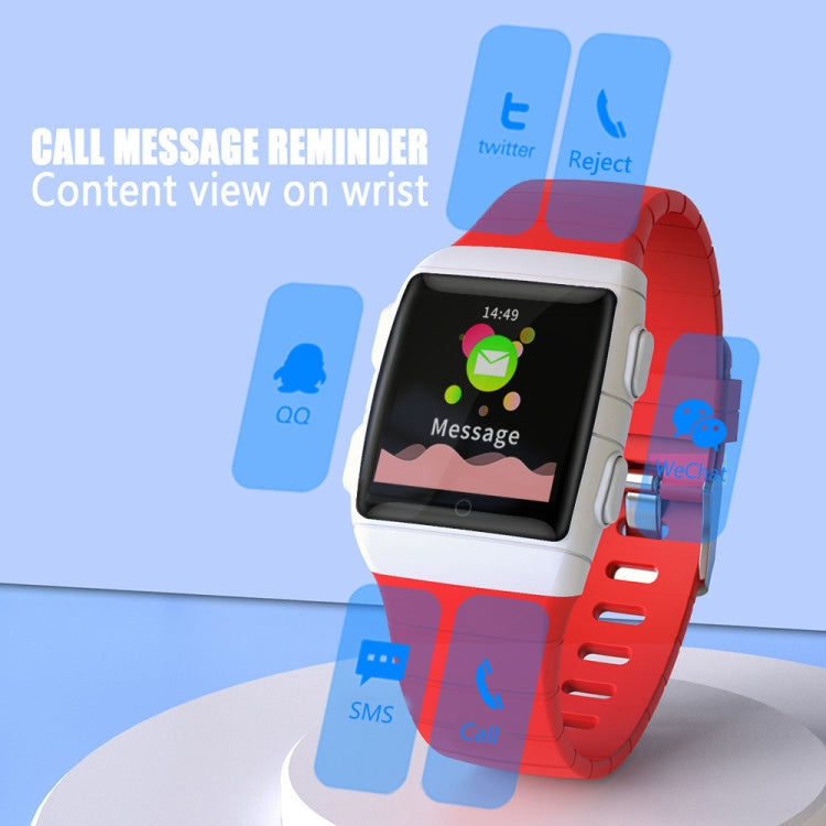 SANDA CR11 1.3 inch Screen Smart Watch IP68 Waterproof,Support Call Reminder /Heart Rate Monitoring/Blood Pressure Monitoring/Sedentary Reminder(Black) - Smart Wear by SANDA | Online Shopping UK | buy2fix